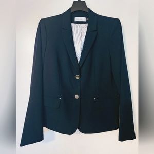 Navy Calvin Klein Skirt Suit Set in size 12